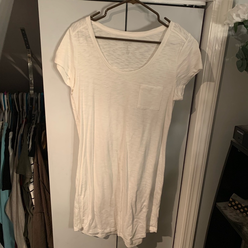 GAP White Shirt Dress